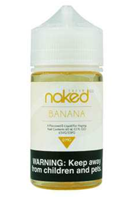 Naked Cream E-Juice 60ML | 0MG | Banana